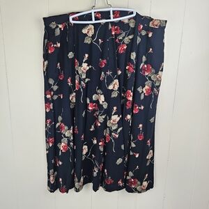 *Vintage* Koret 1990's floral midi skirt